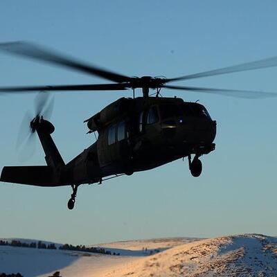 MSB: Pençe Kilit bölgesinde bir helikopterimiz kaza kırıma uğradı