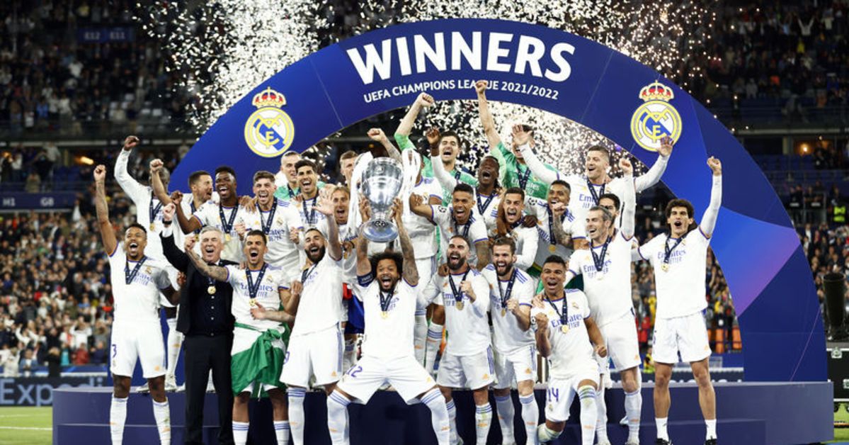 UEFA Şampiyonlar Ligi'nin en başarılısı Real Madrid - Futbol Haberleri