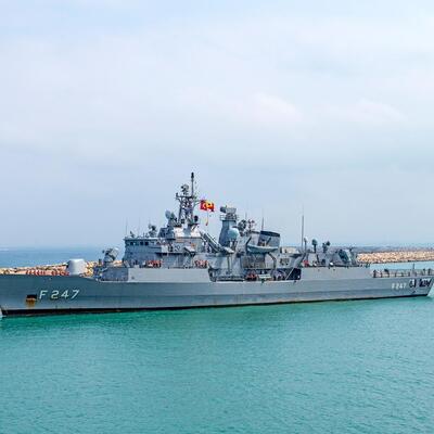 12 yıl aradan sonra Türk destroyeri Hayfa’da