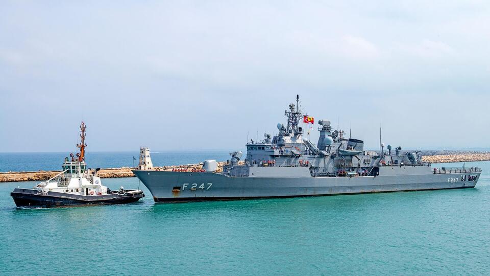 12 yıl aradan sonra Türk destroyeri Hayfa'da