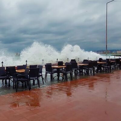 Meteoroloji saat verdi! Marmara'da fırtına!
