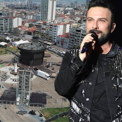 Tarkan konseri için "kiralık balkon"