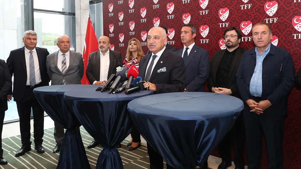 Kulüplerden TFF'ye geçmiş olsun ziyareti