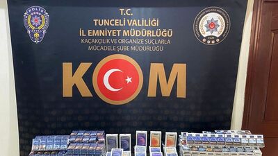 600 bin TL değerinde kaçak telefon ele geçirildi