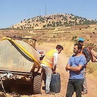 AFAD gizemli köyde çalışmalara başladı