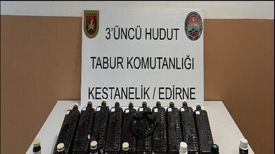 Edirne hudut hattında operasyon
