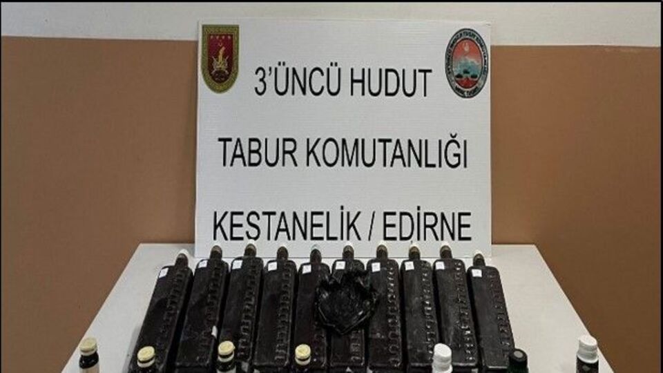 Edirne hudut hattında operasyon