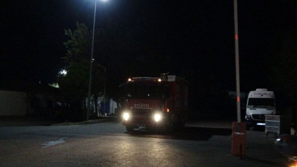 Adıyaman'da tekstil fabrikasında yangın