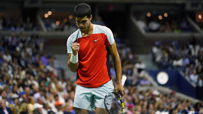 ABD Açık'ta şampiyon Carlos Alcaraz