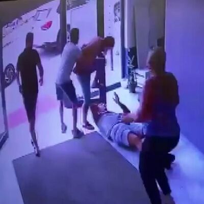 Aidat cinayeti kamerada! Öldüren darbe!