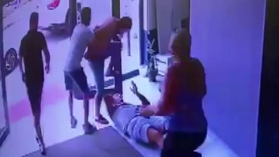 Aidat cinayeti kamerada! Öldüren darbe!