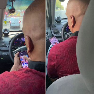 Şortlu kadının fotoğrafını çekti! Taksiciye süresiz men!