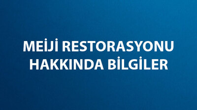Meiji Restorasyonu Nedir, Ne Zaman ve Nerede Gerçekleşti?