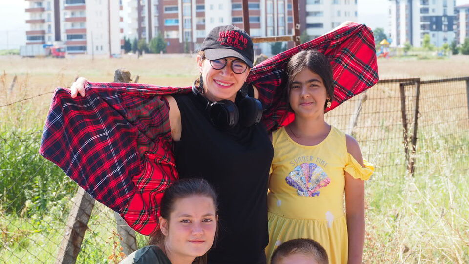 Amatör oyuncular rol aldı