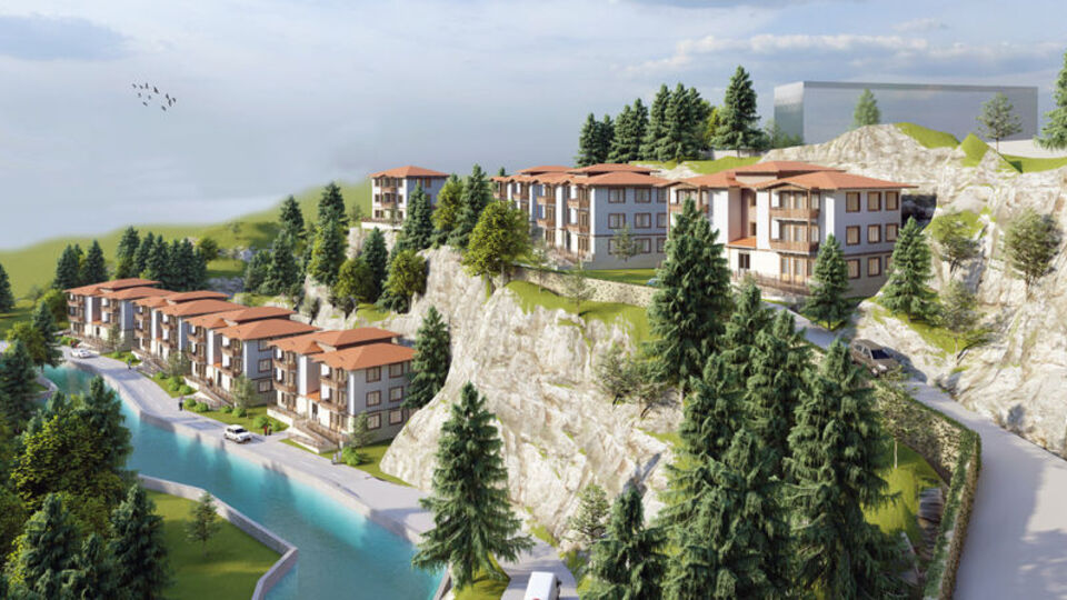 Artvin'de yangın felaketinin yaşandığı köy, yeniden inşa edildi
