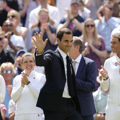 Roger Federer veda ediyor