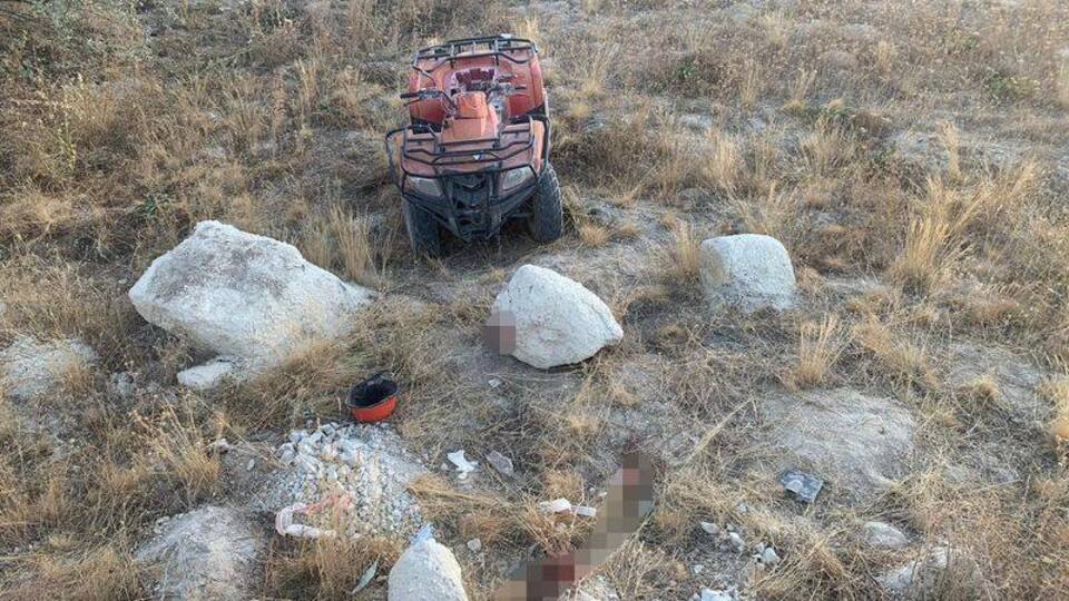 ATV'den düşen kadın turist öldü