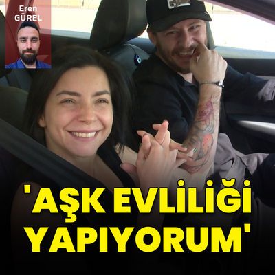 "Aşk evliliği yapıyorum"