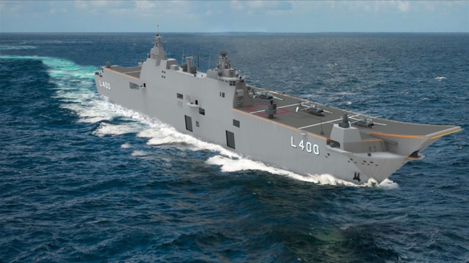 TCG Anadolu yıl sonunda teslim edilecek