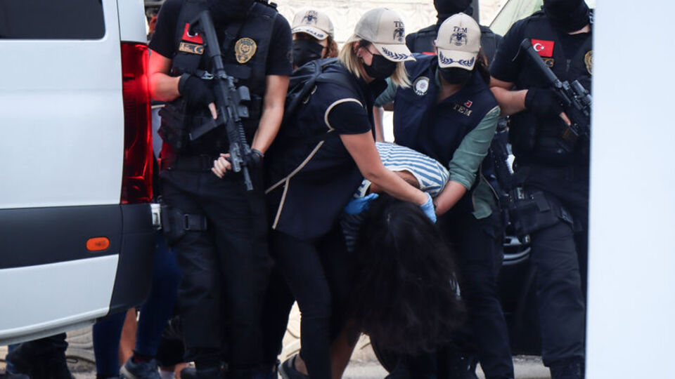 İzmir'de yakalanan o teröristler Bursa'ya getirildi