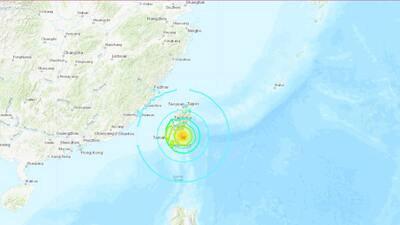 Tayvan'da 7.2 büyüklüğünde deprem