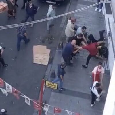 Yaşlı adamı darp iddiasına vatandaş dayağı!