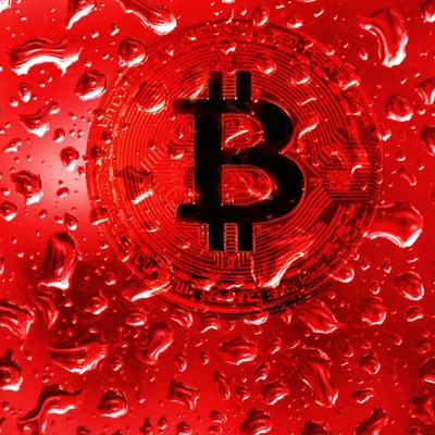 Bitcoin'de ani düşüş