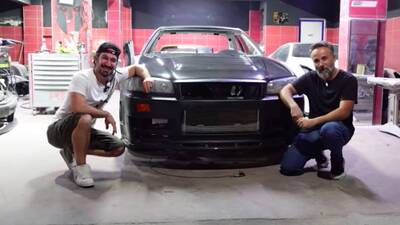 Kendi otomobilini yaptı!