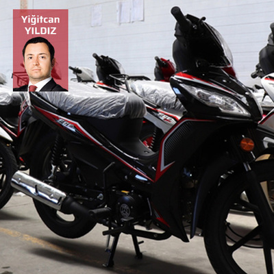 Motosiklette B hazırlığı!