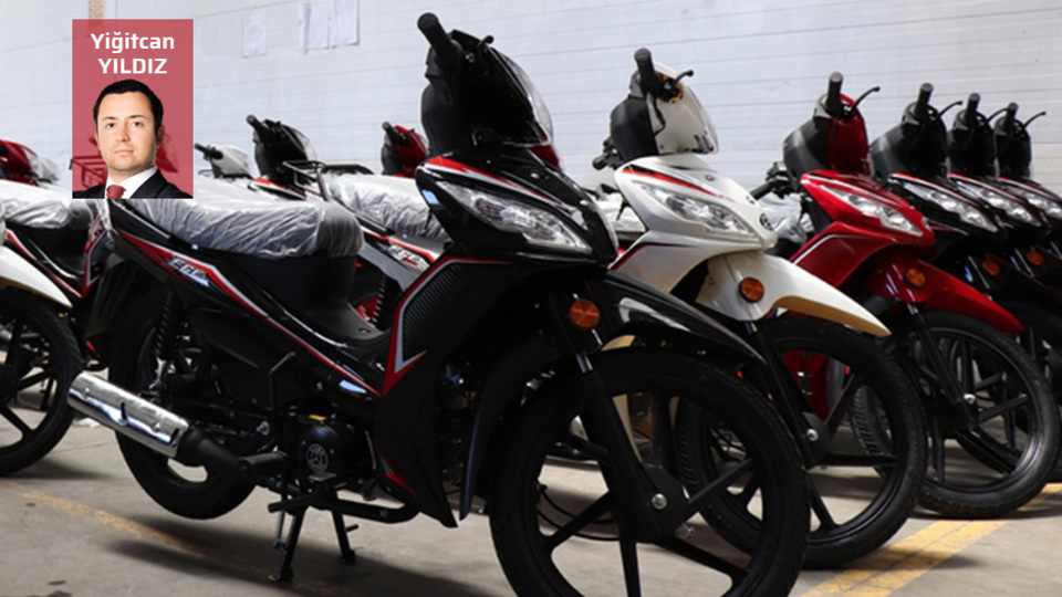 Motosiklette B hazırlığı!