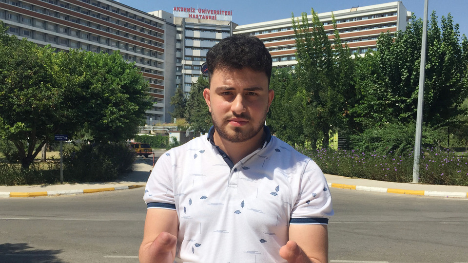 Elleri olmadan dünyaya gelmişti! İşte çift kol nakli bekleyen Alihan'ın hayali