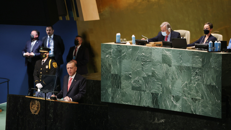 Cumhurbaşkanı Erdoğan'dan BM Genel Kurulu'nda açıklamalar