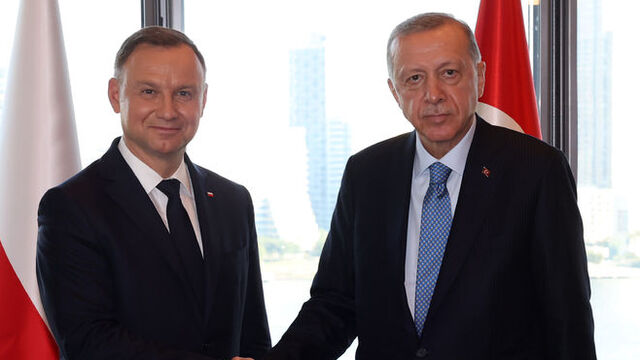 Cumhurbaşkanı Erdoğan, Polonyalı mevkidaşı Duda ile görüştü