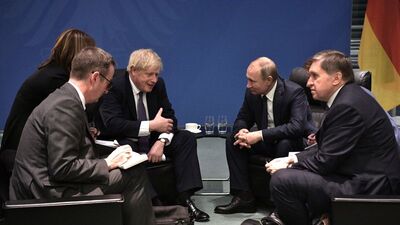 Johnson'ın dili sürçtü: Putin'e liderliği için teşekkür etti