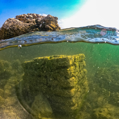 Sular altında kalmıştı... Adana'nın 'batık kenti' görüntülendi