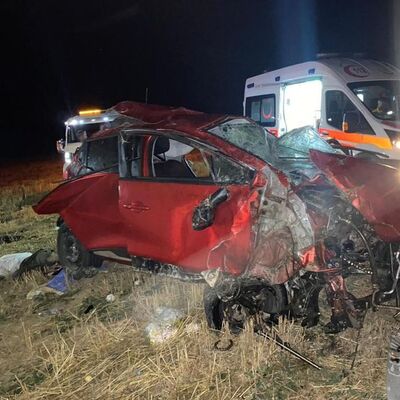 Çankırı'da feci kaza!