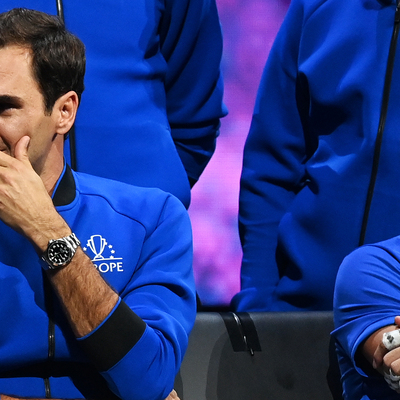 Federer son kez korta çıktı!