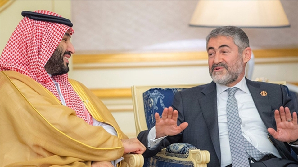 Bakan Nebati, Prens Selman ile görüştü