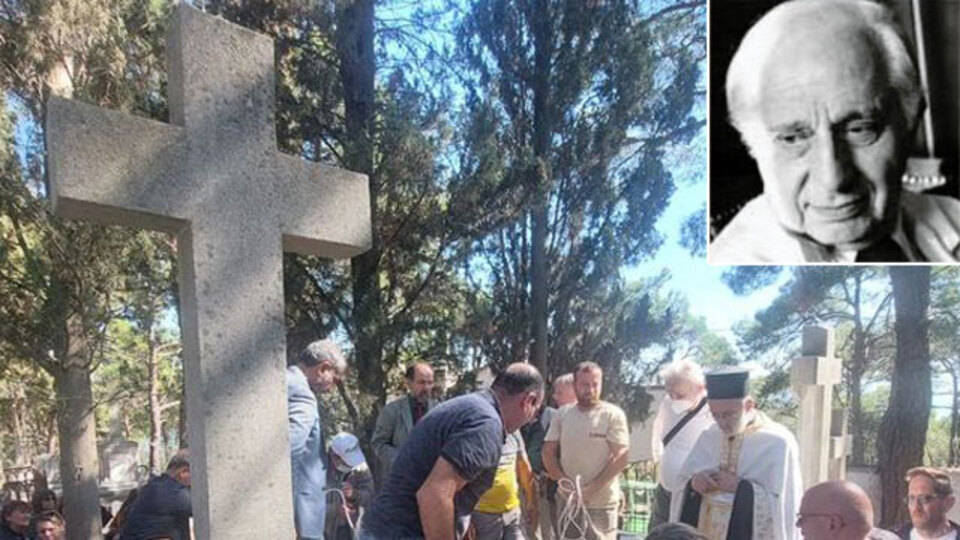 Ölümünden 14 yıl sonra toprağa verildi! Teşekkürler Kriton