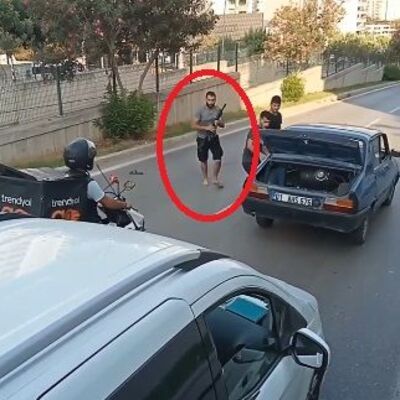 Tartıştığı sürücüye pompalı tüfekle ateş açtı