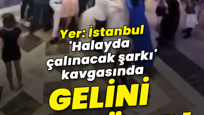 'Halayda çalınacak şarkı' kavgasında gelini dövdüler!