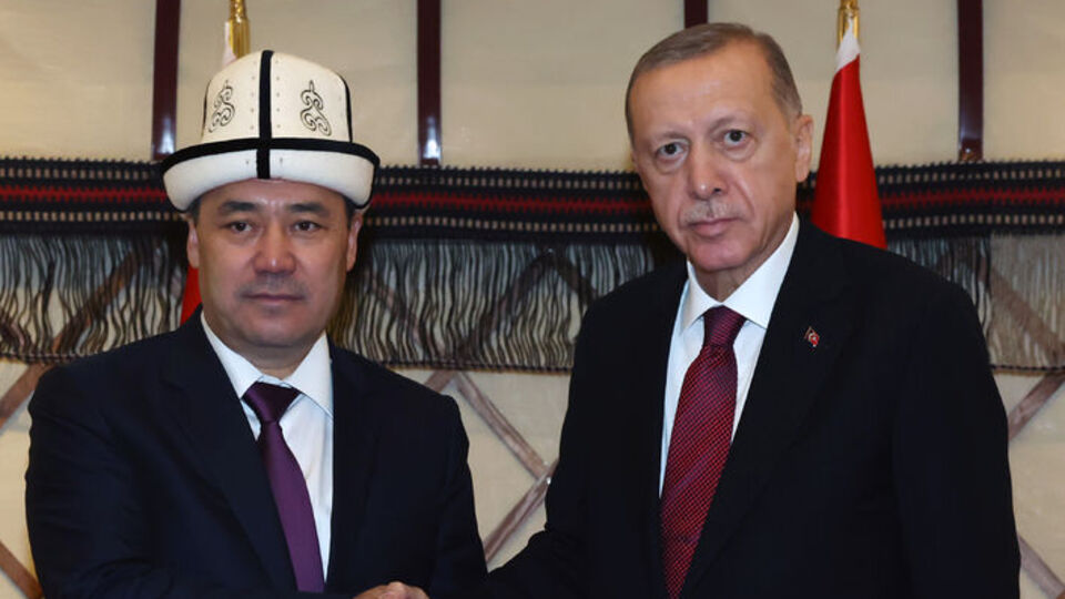 Cumhurbaşkanı Erdoğan, Caparov ve Tatar ile görüştü