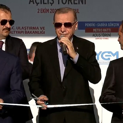 Pendik-Sabiha Gökçen Havalimanı metrosu açıldı