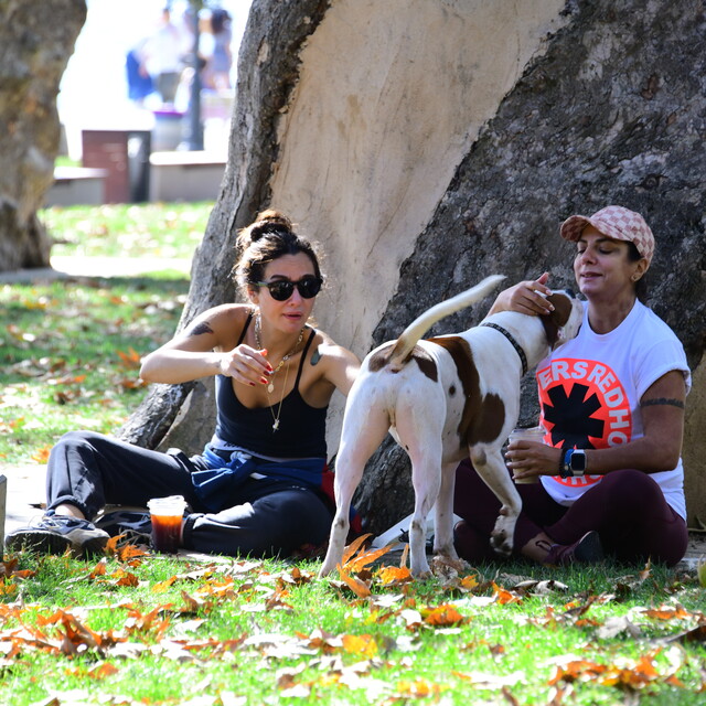 Birce'nin park keyfi