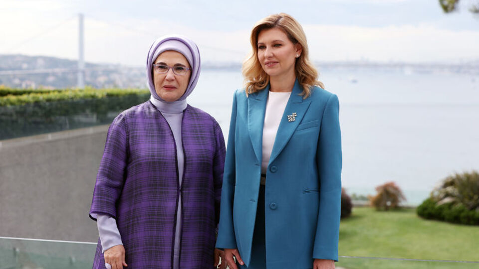 Olena Zelenska'dan Emine Erdoğan'a yardım teşekkürü