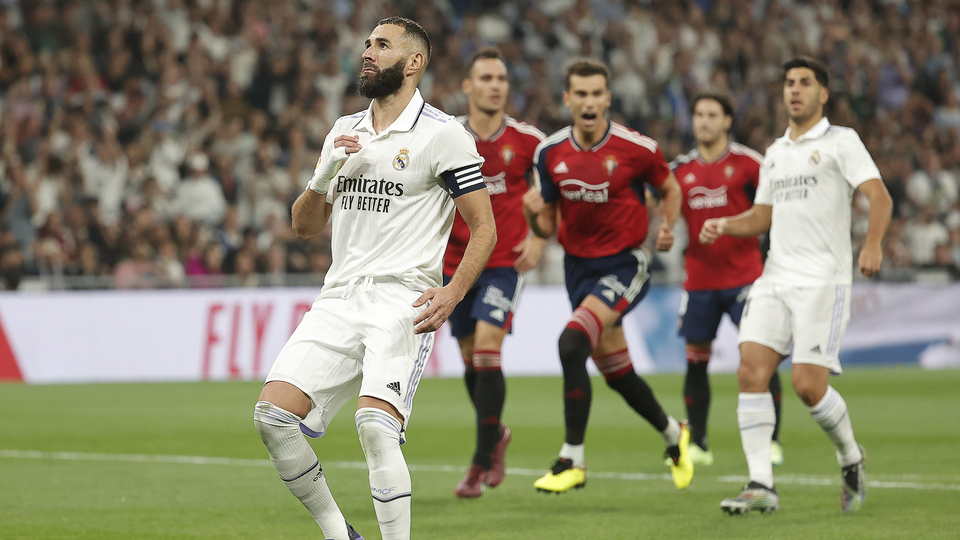 Benzema'nın Osasuna laneti!