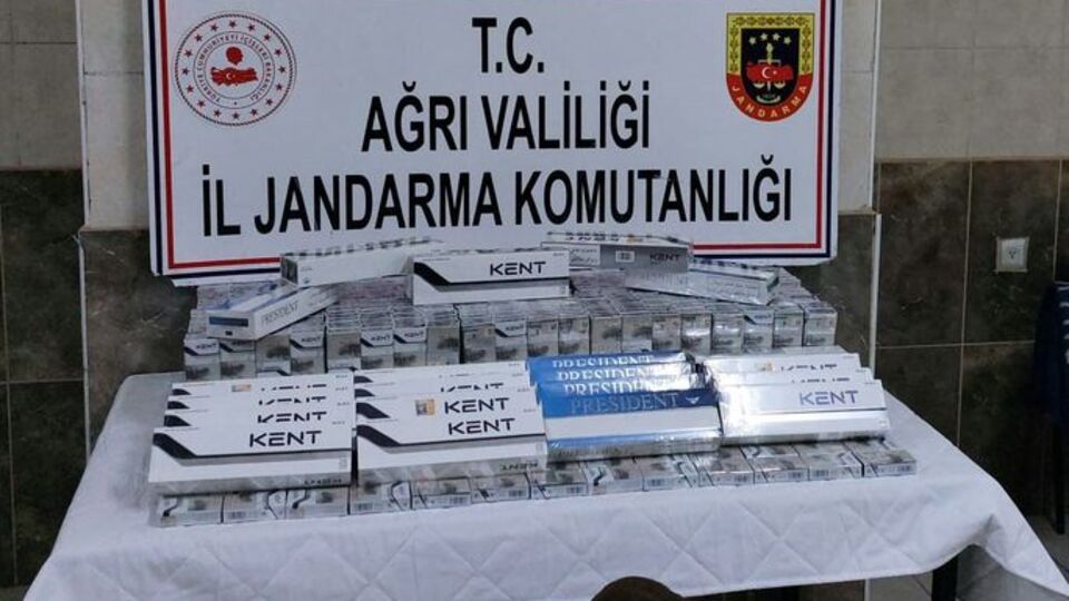 Ağrı'da kaçakçılık operasyonu