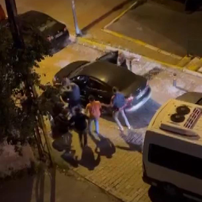 Yol verme kavgasında 7 magandanın saldırısına uğradı!