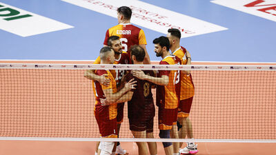Galatasaray HDI Sigorta tek set verdi