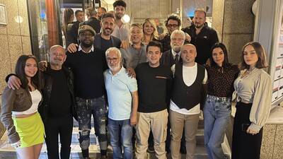 "Aşkın Saati 19:03" ekibi yemekte buluştu